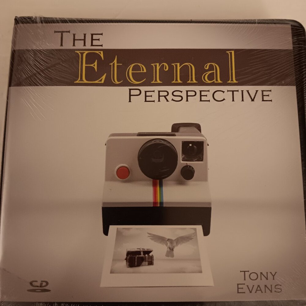 Tony Evans The Eternal Perspective Audio CD Box Set Brand New Factory Sealed